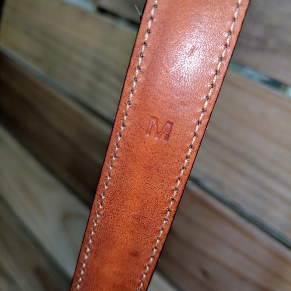 Ralph Lauren M Narrow Genuine Zebra Belt 31\